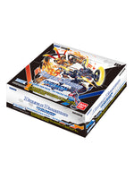 
              Digimon Double Diamond Booster Box + cadou promo card si cutie de depozitare booster box din carton
            