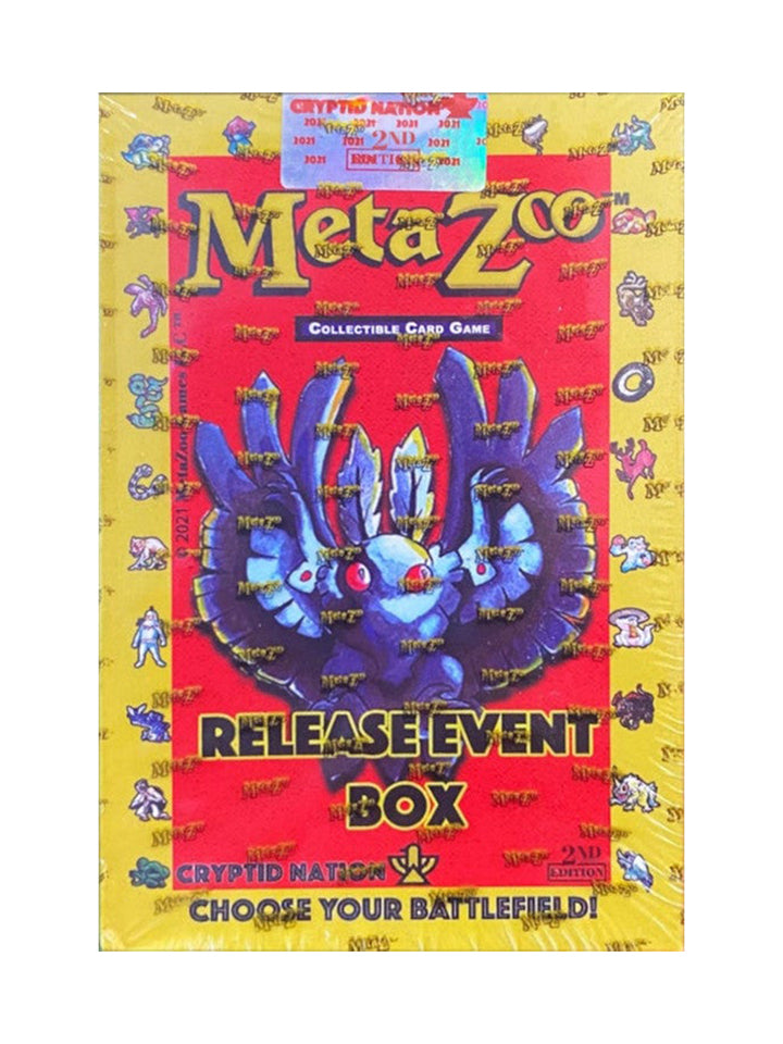 Metazoo TCG Cryptid Nation 2nd Edition Release Event Box