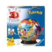 Puzzle Pokemon Ball 3D Ravensburger  72 piese - PokeColectii