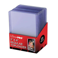 Set 25 Toploadere Ultra Pro pentru cartonase de marime standard precum Pokemon - PokeColectii