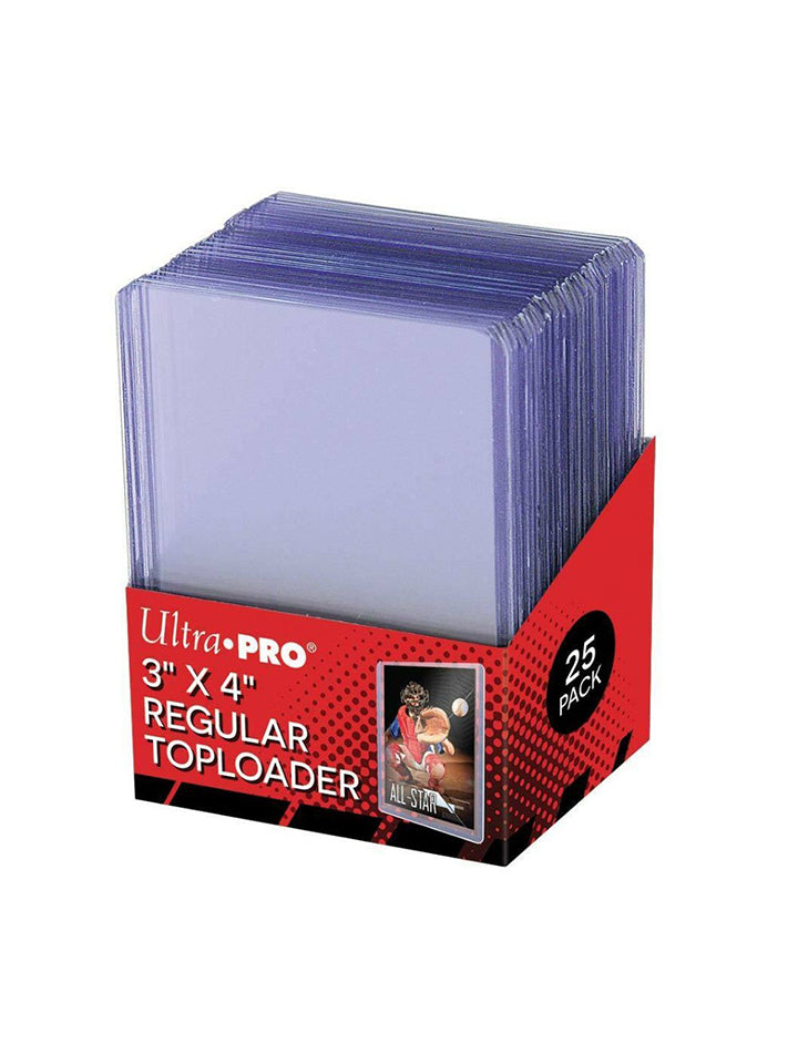 Set 25 Toploadere Ultra Pro pentru cartonase de marime standard precum Pokemon - PokeColectii