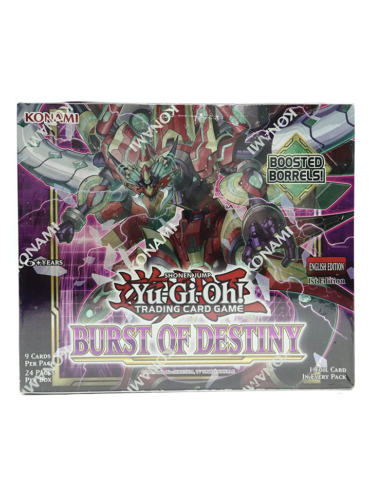 Yu-Gi-Oh! Burst of Destiny 1st edition Booster Box