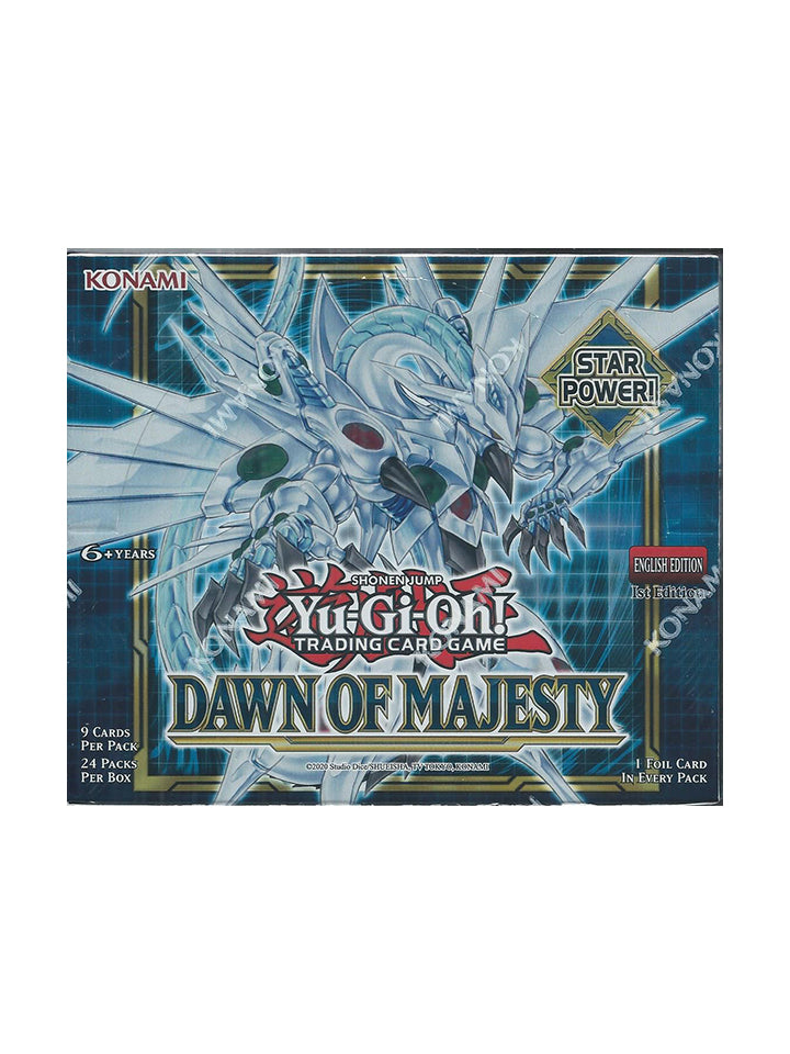 Yu-Gi-Oh! Dawn Of Majesty 1st edition Booster Box - PokeColectii